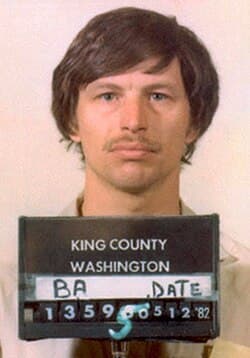 Ficha policial de Gary Ridgway, King County, 1982